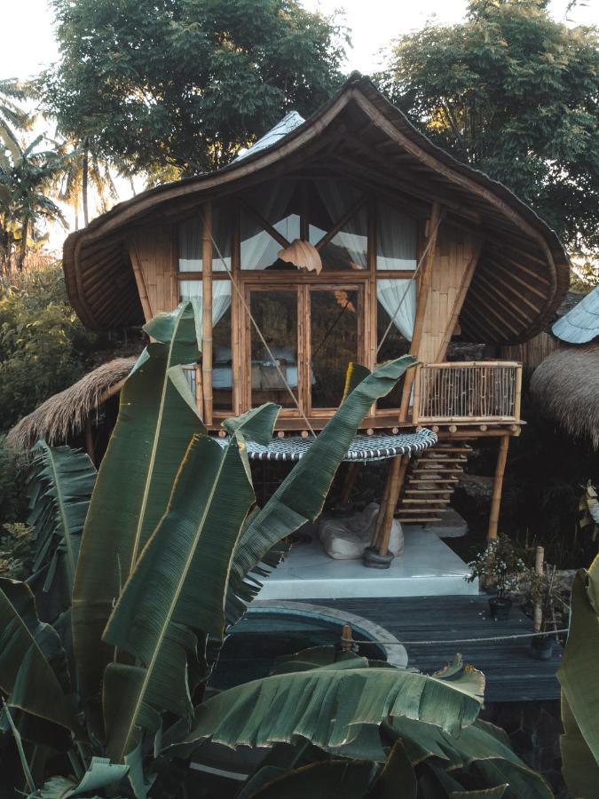 Kalma Bamboo Eco Lodge Kuta  Buitenkant foto