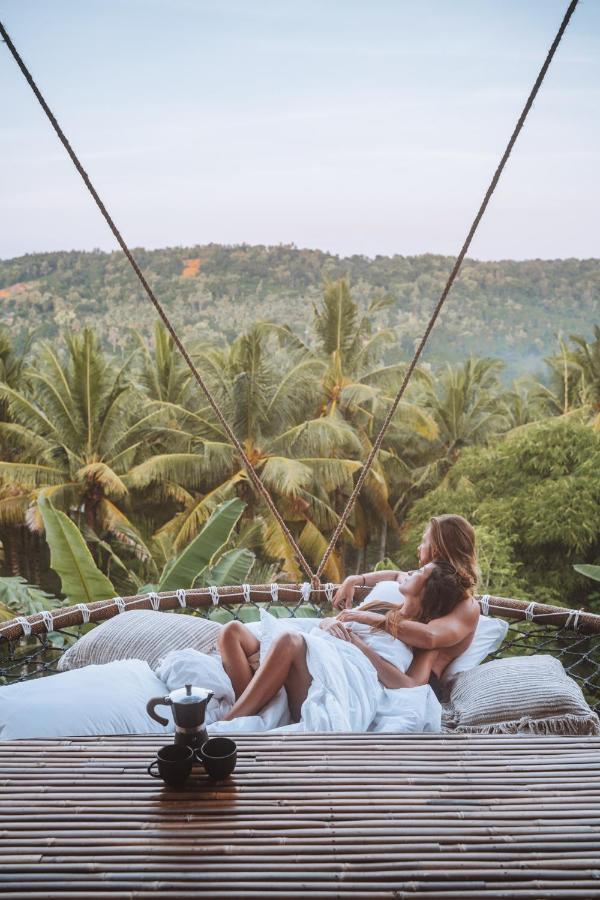 Kalma Bamboo Eco Lodge Kuta  Buitenkant foto