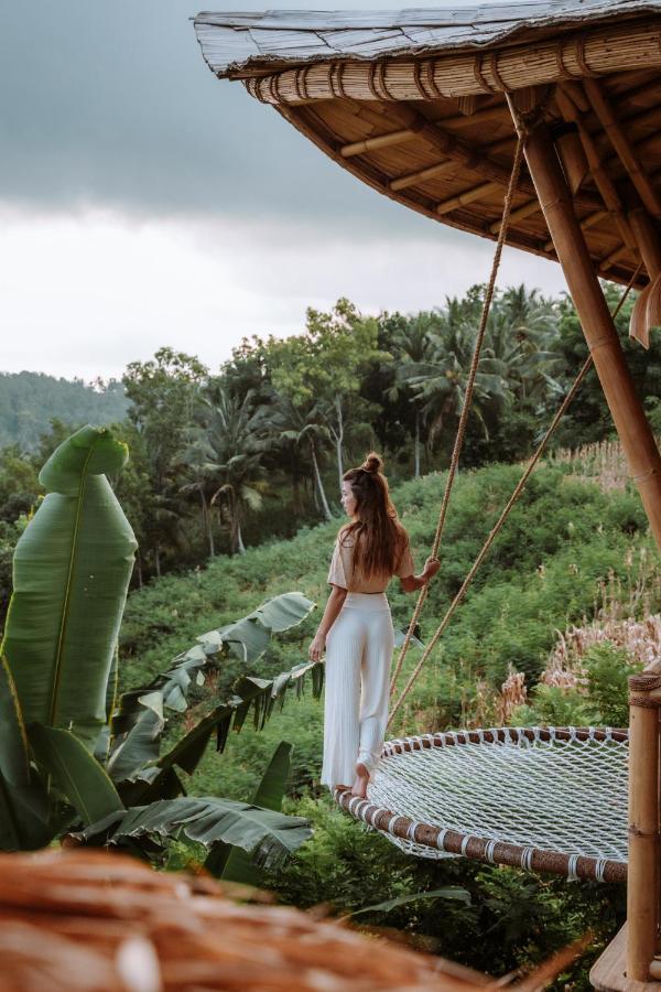 Kalma Bamboo Eco Lodge Kuta  Buitenkant foto
