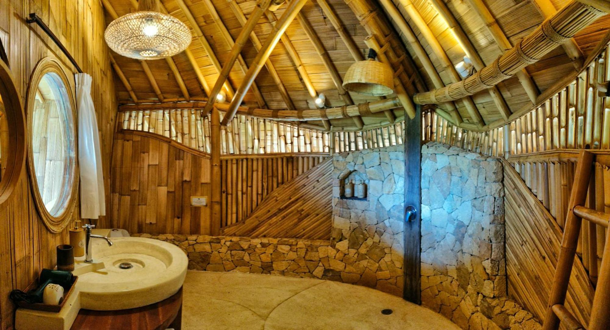 Kalma Bamboo Eco Lodge Kuta  Buitenkant foto